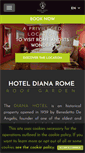 Mobile Screenshot of hoteldianaroma.com
